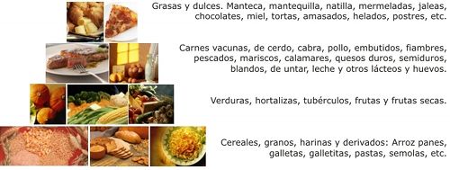 pirámide nutricional